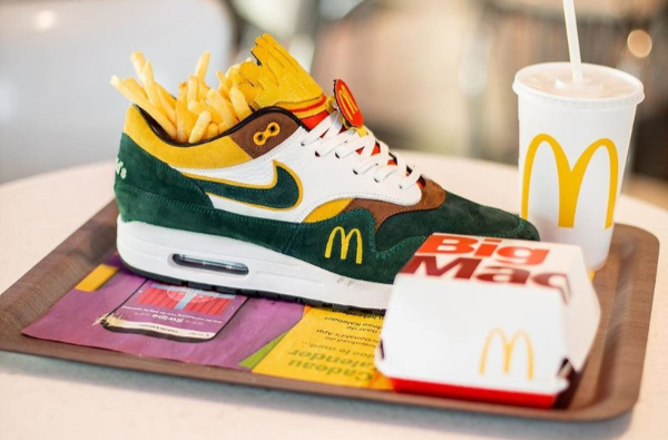麥當勞推「薯條造型Nike Air Max 1」？復古配色搭薯條鞋舌，連不愛吃速食都想收藏！