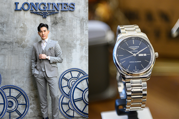 Longines浪琴表推出Master 巨擘系列年曆腕錶，男神張力昂完美詮釋紳士質感風！