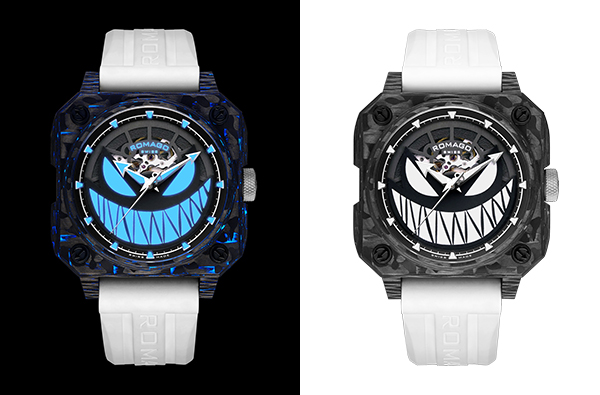 顛覆華麗與奇想的再進擊！腕錶品牌ROMAGO推出碳纖維馭光者系列