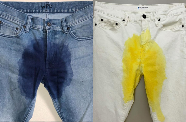 喜歡丹寧牛仔褲嗎？試試特殊染色的「尿失禁牛仔褲」，夏天也不怕流汗！