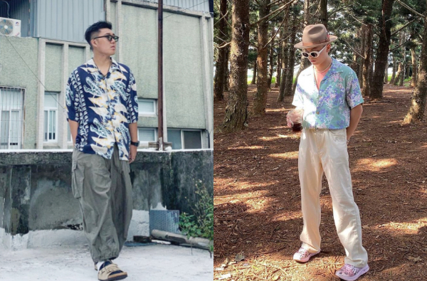 「夏威夷襯衫」男性風格穿搭提案，街頭、高端、休閒，夏天穿搭就該這麼亮！