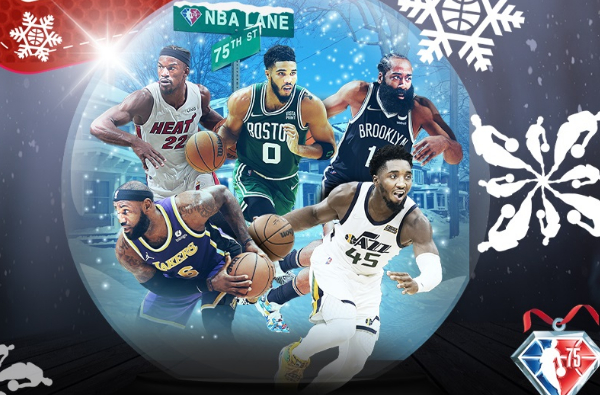 NBA Store Taiwan推出「NBA聖誕大戰預測活動」!