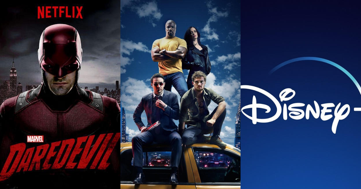 Disney+要出招！Netflix將下架《夜魔俠》等多部漫威影集，全數回歸迪士尼