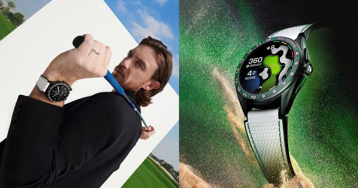 TAG Heuer 泰格豪雅 全新呈獻 CONNECTED CALIBRE E4 智能腕錶 高爾夫球特別版
