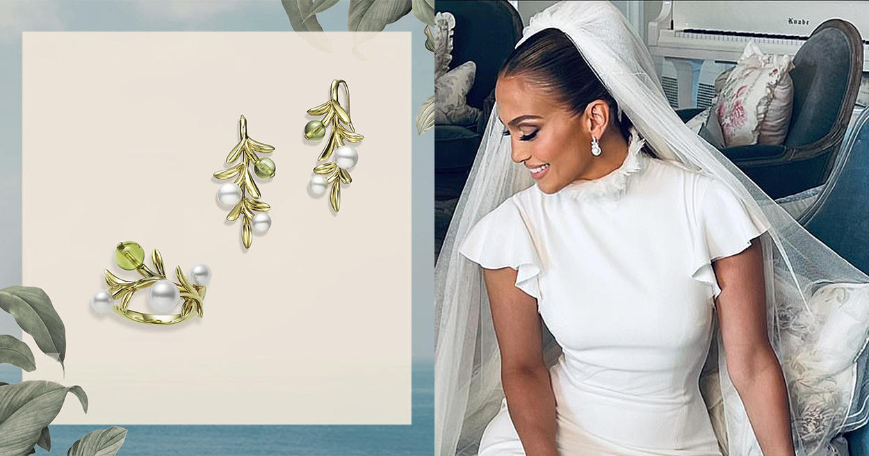 Jennifer Lopez 婚禮御用珠寶品牌 MIKIMOTO，橄欖枝系列 Olive Collection 全新上市