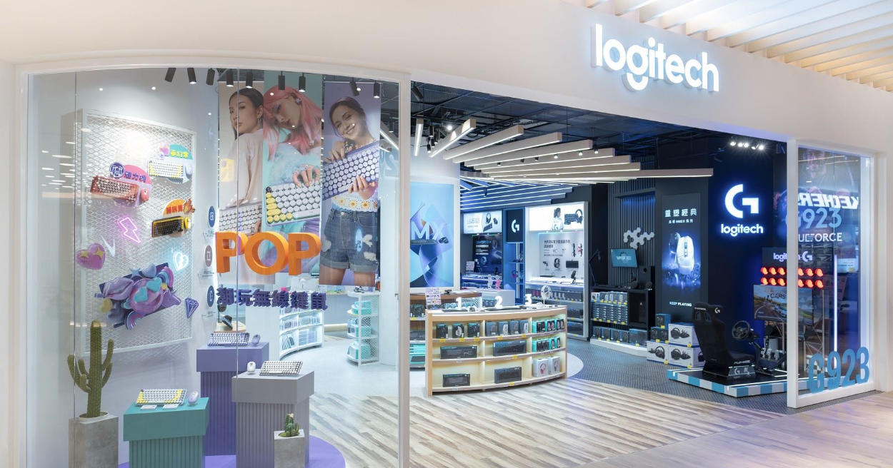 Logitech 首間完整品牌概念店降臨台中，獨家限定優惠熱烈登場！