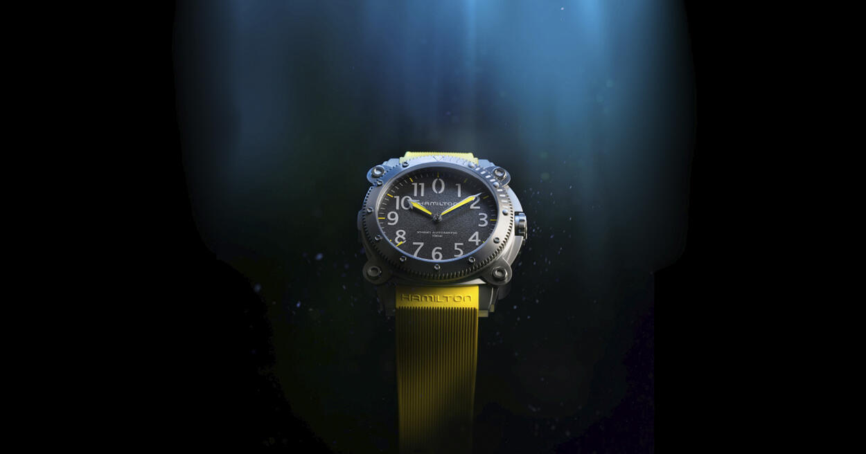 好萊塢電影御用腕錶！漢米爾頓「卡其海軍系列」體現夏日深海美學