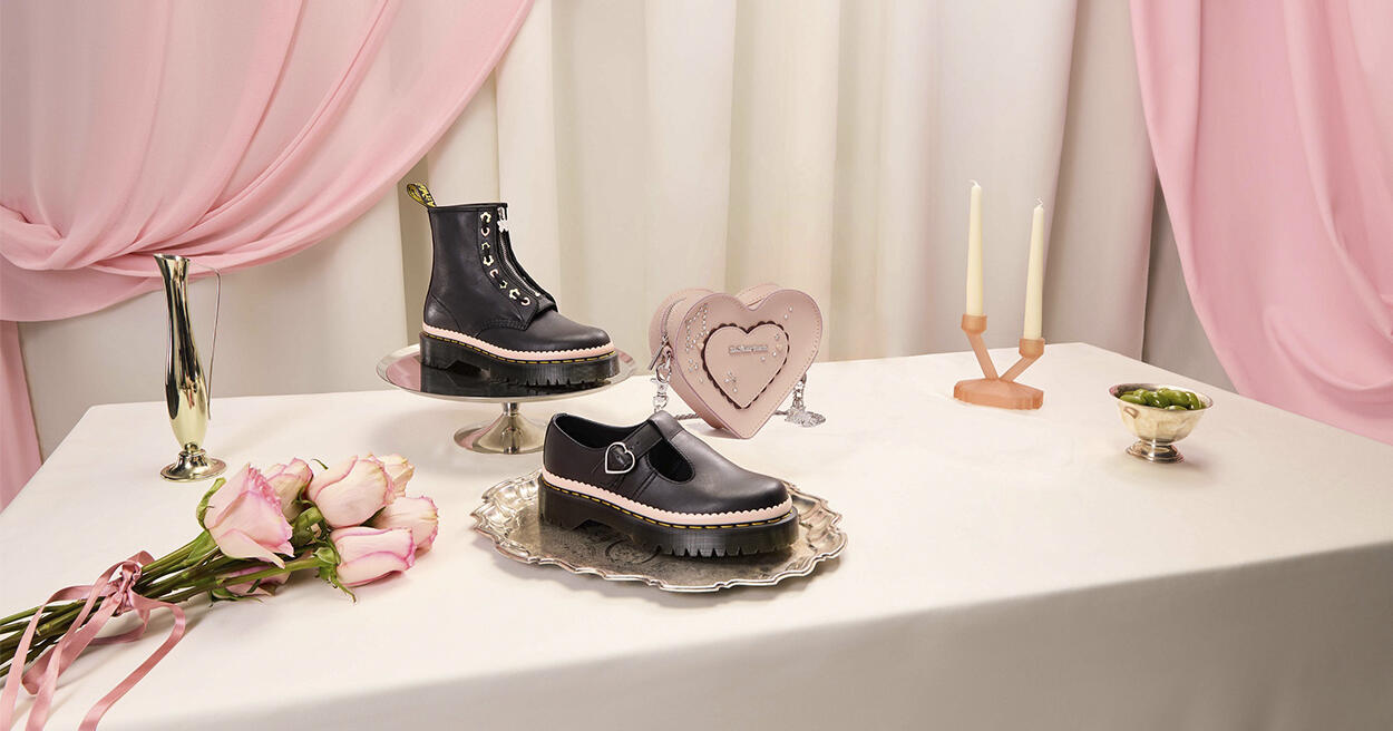 情人節就用馬汀鞋放閃！Dr. Martens「VALENTINE 系列」浪漫登場