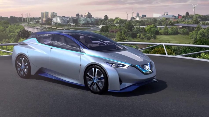 Nissan發表電能車新概念，智慧「無線充電」主導一切！