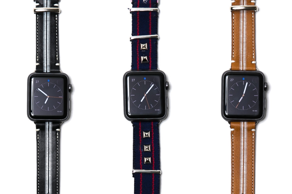 UNDERCOVER推出3款濃濃日系高質感的Apple Watch表帶！