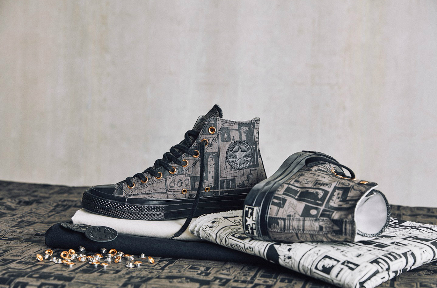 將塗鴉藝術穿在腳上！Converse x 紐約藝術家Grotesk攜手打造全新系列鞋款！