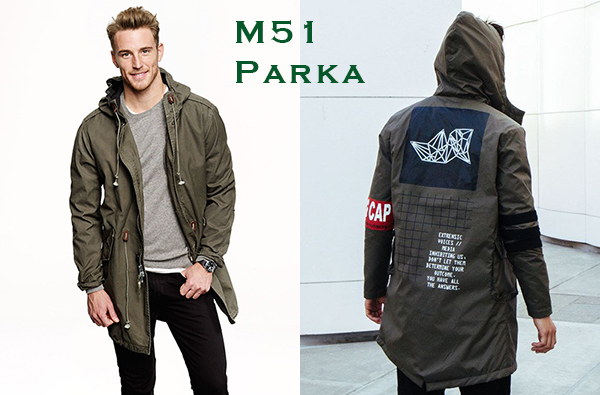 【成軍之路】最適合冬天的軍裝外套「M51 Parka」穿搭技巧，男生穿大衣就是帥！