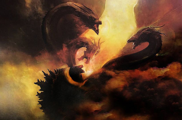 《哥吉拉：怪獸之王》全新海報釋出，兩大史詩級巨獸激烈廝殺！