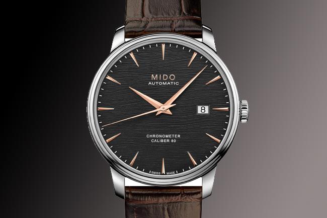 打造不凡的經典時計！MIDO美度Baroncelli Caliber 80 Chronometer Silicon永恆系列腕錶