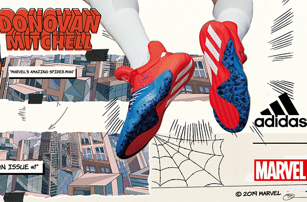 NBA最強新人Mitchell化身蜘蛛人！首款簽名鞋Adidas「D.O.N. Issue #1」正式開賣