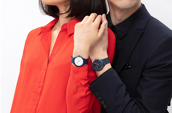 CALVIN KLEIN 七夕情侶對錶上市！全新「minimal系列」藍調腕錶時尚又神秘