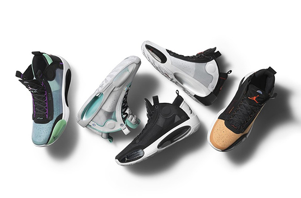 Nike全新Air Jordan XXXIV籃球鞋 5款配色正式亮相！
