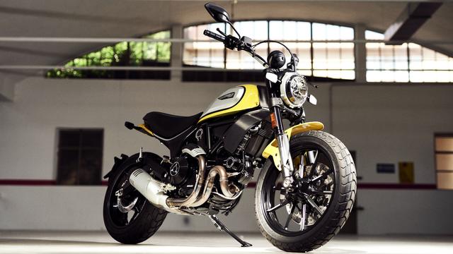 經典杜卡迪，也有出scrambeler機車。