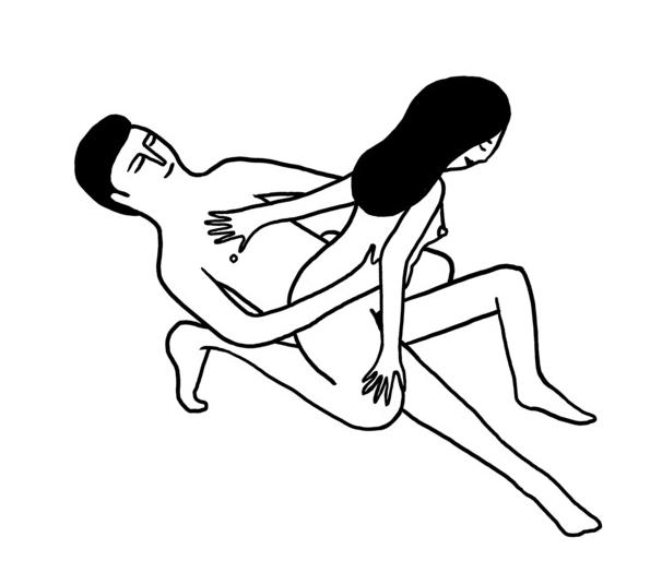 Sex stellung schere