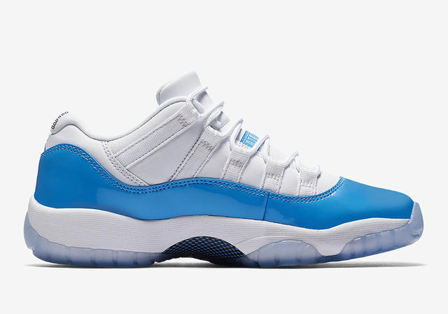 air jordan 11 low carolina blue