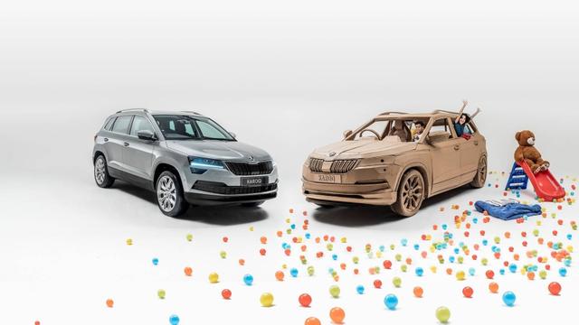 1 1 的孩童秘密基地 Skoda Karoq 手工紙紮車登場 Manfashion這樣變型男 1 1 的孩童秘密基地 Skoda Karoq 手工紙紮車登場 Manfashion這樣變型男